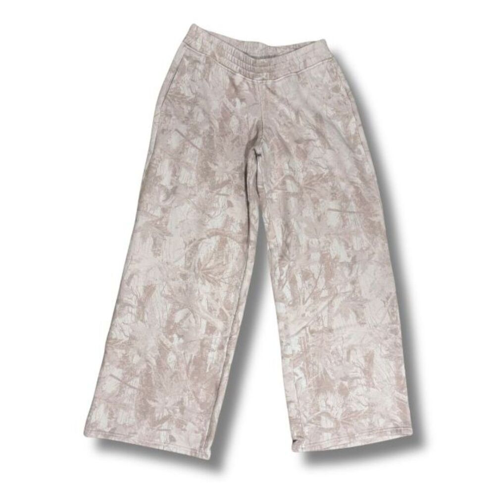 Hollister Wide Leg Baggy Sweatpants - Pink Camo, XS
